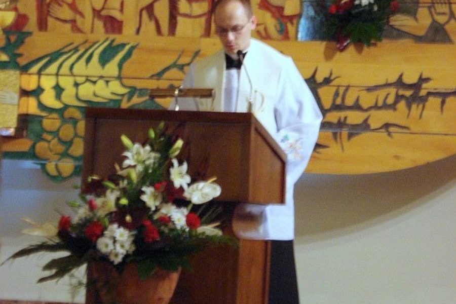 Prymicje ks. Janusza Szpilowskiego, 2010, Strzyganiec, Kościół Podwyższenia Krzyża Świętego na Strzygańcu