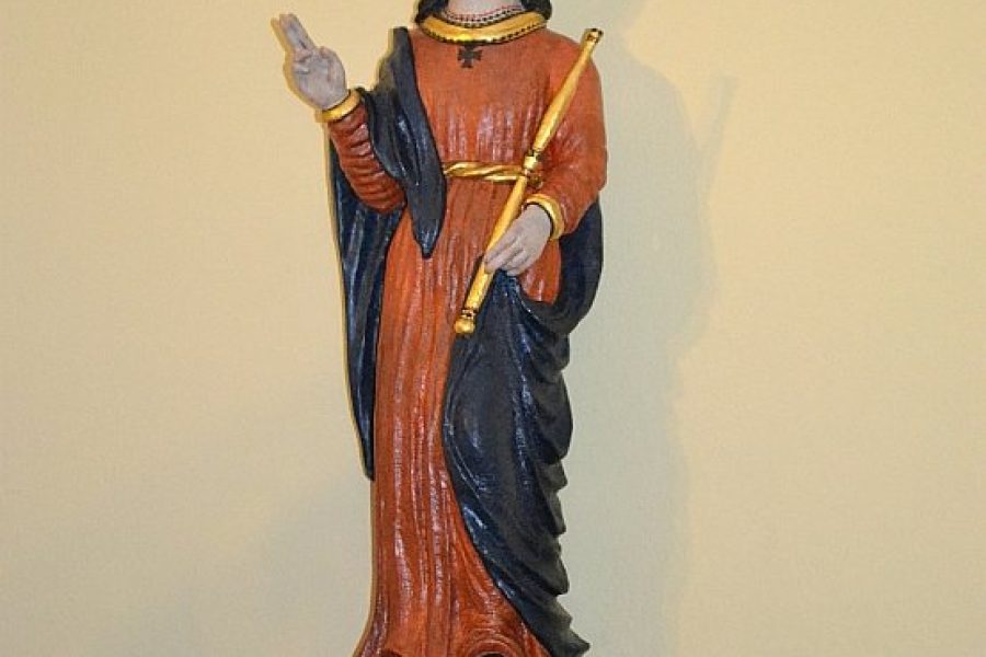 Odsłonięcie figury i tablicy na Strzygańcu, Strzyganiec, Kościół Podwyższenia Krzyża Świętego na Strzygańcu